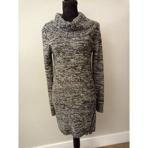 IZ Byer Black White Women's Sweater Dress Size Medium